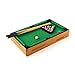 Produktbild Mini – billard 35cm x 22cm x 8cm Das Mini-billiard besteht aus dem Billiard cue, dem billiard Ball, der Kreide, dem Pinsel und Triangle Tragbarer Ganz gut für Familien als ein Present