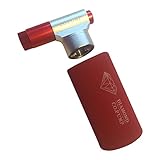 CO2 Bike Tyre Inflator Pump for Road or Mountain Bikes. Compatible with Presta & Schrader Valves
