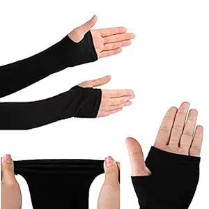 SNDIA Arm Sleeves for Men & Women (Thumbhole ARMSLEEVES)