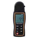 【Pantalla LCD digital】 El iluminómetro es fácil de leer Pantalla LCD de 4 dígitos con un número máximo de pantallas de 9999, para una visualización rápida y fácil, este probador tiene un tamaño ergonómico para adaptarse a una mano. Con iluminación de fondo para garantizar una lectura clara y sin paralaje. Esto puede mostrar símbolos y unidades, fácil de leer. Si tiene alguna pregunta, comuníquese con nosotros.