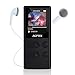Produktbild 8GB Sonnenenergie MP3 Player, Lossless Musik Player mit 1,8-Zoll TFT Bildschirm unterstützt bis zu 128G, von AGPTEK A22, Schwarz