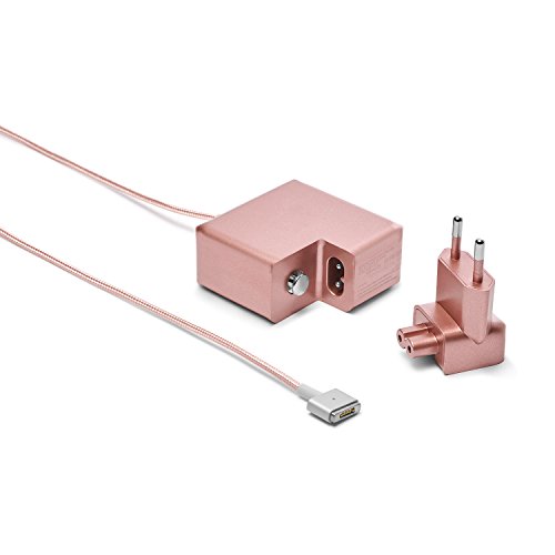 iProtect Nylon Ladegerät 45W für Apple MacBook mit MagSafe 2 Netzanschluss in Rosegold – Limited Edition - 2