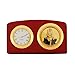Leganza Sai Baba Car Dashboard Table Clock Idol Brown Golden RS.545.00