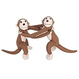 1 Paar Affe Curtain Tie Backs Kinder Zimmer Nursery Frech Spielen Monkey Vorhang binden zurück Raffhalter - 6