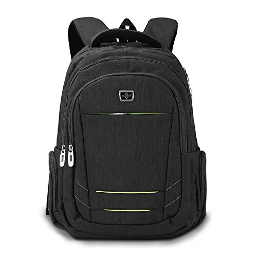 HongyuTing Wasserdichte Laptop Rucksack Business Trip Computer Bag Leichte Reise Daypack Fit 15,6 Zoll Laptop