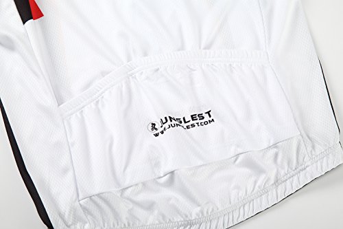 [Größe:S-5XL][option:Trägerhose,3D 2.8cm Sitzpolster] Fahrrad Trikot Langarm Radhose Radtrikot Fahrradbekleidung Herren Männer Hemd mit lange Ärmeln Set Cycling OutdoorTrikots Windjacke Neue - 9