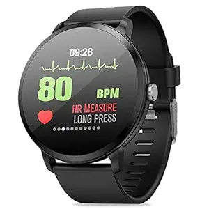 Smart Watches,DokFin V11 Smartwatch Morefit Fitness Tracker IP67 Waterproof Tempered Glass Fitness Activity Tracker Smart Bracelet