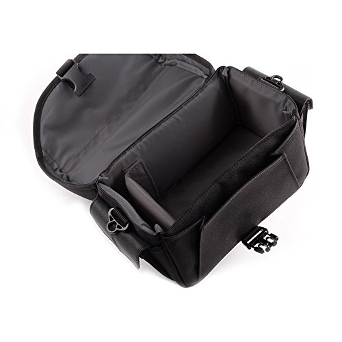 Trax TCB 40  cam  scope Camera Primus       et Bridge Camera Sac Noir pour Panasonic DMC FZ200  pour  par exemple  FZ150  Canon PowerShot SX50  Nikon L820       P