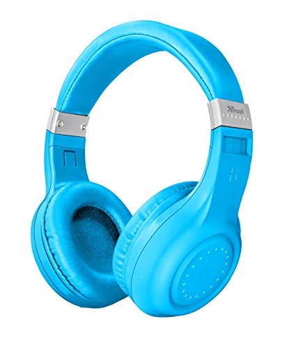 Price comparison product image Trust Urban Bluetooth Wireless Headphones - Blue