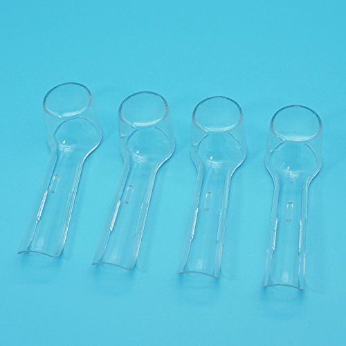 Poketech Aufsteckbürsten Kappen Abdeckung Bürstenköpfe Hygienische Reise-Kappen(4 PCs) für Oral B - 9