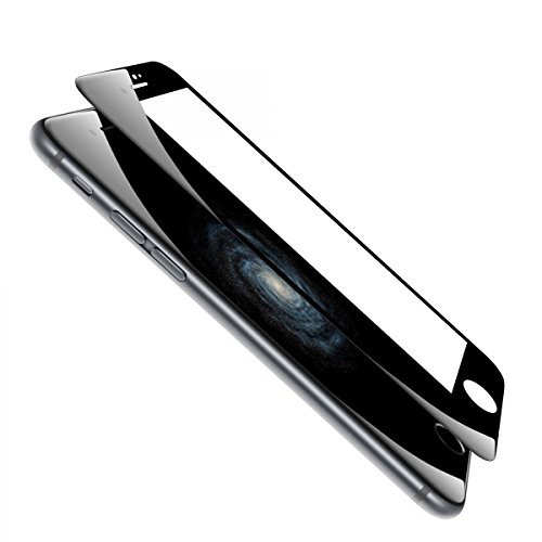 Boriyuan Iphone 7 Plus Full Displayschutzfolie Panzerglas Panzer Folie HD Ultra-klar glasfolie Vollschutz Front Glas Scheibe für iPhone 7 Plus 5.5 Zoll Schwarz - 3