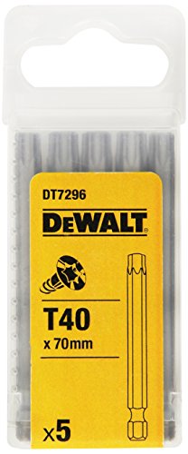 DeWALT Bits TX, Torsion 5 stück, 40 x 70 mm, DT7296-QZ