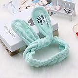 RKPM Girls Hair Band Wash Face Bath Spa Makeup Wrap Rabbit Ears Headband Soft El... RKPM Girls Hair Band Wash Face Bath Spa Makeup Wrap Rabbit Ears Headband Soft El...