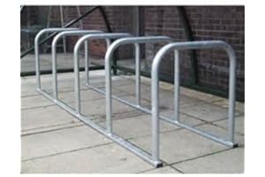 BWT 4 Hoop 8 Cycle Sheffield Toastrack Cycle Stand Made in the UK