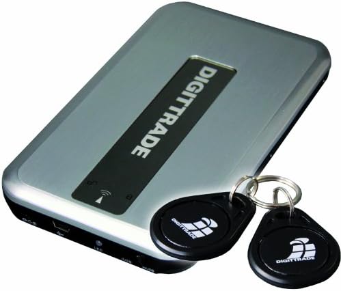 DIGITTRADE RS128 1TB HDD RFID Security external Hard Drive 128 bit AES (6.4 cm (2.5 inch), 5400rpm, 8MB Cache, USB 2.0) and Acronis Backup Software