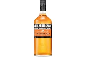 Auchentoshan American Oak Single Malt Scotch avec étui, Whisky Écossais 40% - 70cl