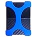 Produktbild MKOKO X-Typ 2,5 Zoll Tragbare Festplatte Silikonhülle for 2TB-4TB WD & SEAGATE & Toshiba Portable Festplatte, ohne Loch Dauerhaft (Farbe : Blue)