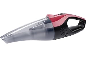 ‎CLEANMAXX CLEANmaxx Akku Staubsauger - saugt nass & trocken | Handstaubsauger - kabellos & leistungsstark | mit 450 ml Staubbehälter | wiederaufladbar & tragbar | mit EPA-Filter & LED-Licht