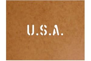 COPYTEC USA militaire style armée uS army stencil pour homard m1009 hotchkiss m201 m813 chevrolet blazer pour dodge vertriebs m37 affiche laquage (2,5 x 8,5 cm)-pochoir ölkarton#15109