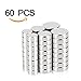 Produktbild Neodym Magnete, Vitutech Magnete Rund Klein Magnetes Ultra Starke Magnet würfel Mehrere Größen Mini Magnete für Whiteboard, Pinnwand, Magnettafel, Kühlschrank - 60 Stück