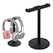 Produktbild Sennheiser, Sony, Audio-Technica, Bose, Shure, AKG, Panasonic Kopfhörer und mehr. MEEAJA Dual Headphone Stand, Aluminium Slim Kopfhöreraufhänger, Headsetständer Geeignet für Beats