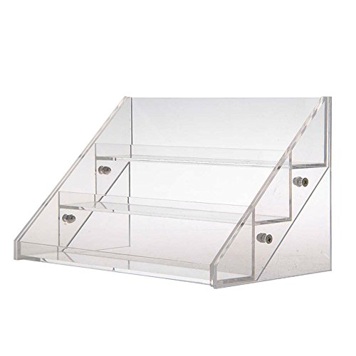 mobengo Acryl klar 3 Ebenen Kosmetik Nagellack Lack Tisch Rack Display Ständer Rack Organizer