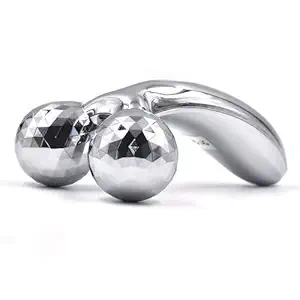 Shopobox 3D Manual Roller Face Body Massager Lifting Wrinkle Remover Facial Massage Relaxation Tightening Shaping Massage Roller