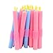 inkint 24 Pcs Self-adhesive Foam Hair Roller Soft Hair Bendy Curls Tool Salon Hair Styling Curling Sticks for Lady Girl (3 Sets)