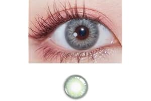 GÉNÉRIQUE Beauté Des Anges Verts reflets Lentilles de couleur Sans correction Lentilles annuelles