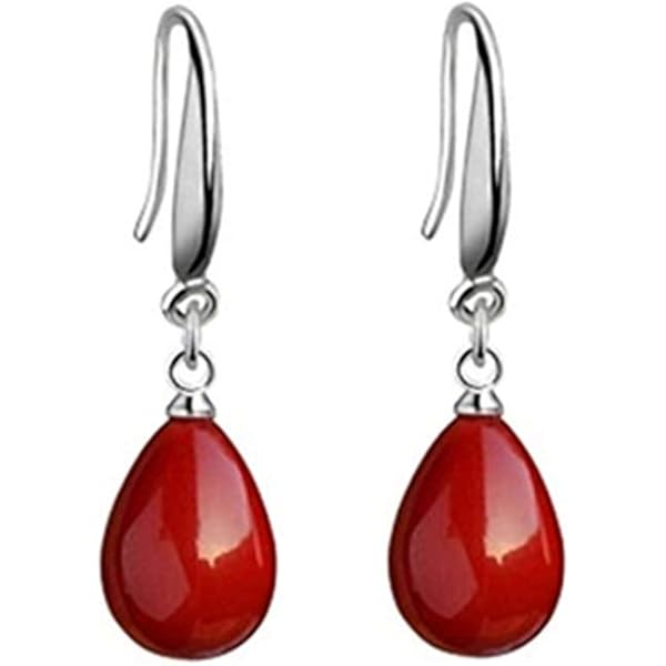 Delicati Orecchini Pendenti Con Perle, Argento Sterling 925 &bull; Orecchini Con Perle &bull; Gioielli Da Sposa - Italia