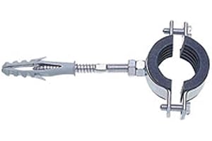 Oter Collare Pesante Zincato con Guarnizione Isofonica Diam 3/4 25 - 30 mm