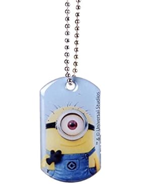 Minion Stuart Kinder Geschenkset Halskette mit Anhänger und 2 Armbänder