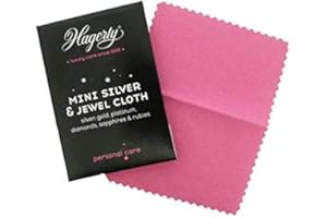 HAGERTY MINI SILVER & JEWEL CLOTH (9 X 12CM) Transverse flutes Flutes care & maintenance