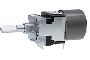 ALPS 402075 RK16812MG 10KDX2 Potentiomètre motorisé étanche à la poussière stéréo 0.05 W 10 kΩ 1 pc(s)