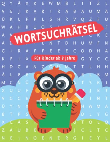 Wortsuchrätsel für Kinder ab 8 Jahre: Grundschule Deutsch Wortschatz 3