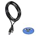 Produktbild HQRP 3m USB 3.0 Typ A-Stecker auf B-Stecker Kabel für Lenovo ThinkPad USB3.0 Ultra Dock, Pro Dock, Basic Dock + HQRP Untersetzer