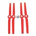 Produktbild Wokee 2er Pack Propeller Sets/Rotorblätter A und B Für Yuneec Q500 4K Q500 Q500M Quadrocopter Rechts- und Linkslauf (Rot)