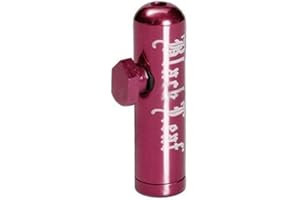 ‎ACTIVISION Schnupf Dosierer aus Leichtmetall, eloxiert, PINK Länge 50mm,Aluminium