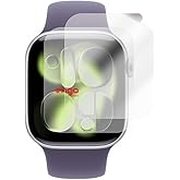 Engo Apple Watch 11 46mm İle Uyumlu Ekran Koruyucu, Tam Kaplayan Akıllı Saat Koruması, &Ccedil;izilmeye Dayanıklı Tpu Koruma 2 Adet,