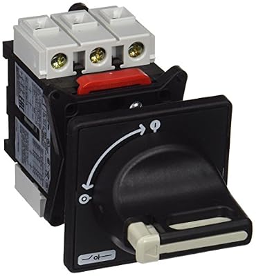 Schneider Electric VBD1 VBD interrupteur-sectionneur, poignée noire cadenassable, 3 Pôles, 3F Contacts, 32 A, 690V