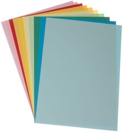 Coloured Card A4 Asst - 10 Pk