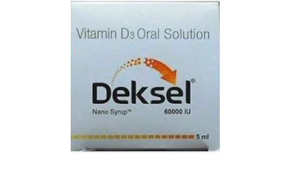 Deksel Neo 60 K Bottle Of 5 Ml Syrup Amazon In Health Personal Care