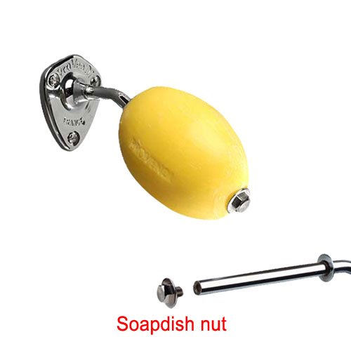 Seifenhalter aus dem Hause Provendi mit Schraubverschluss und einer Zitronenseife (300 gr) - 7