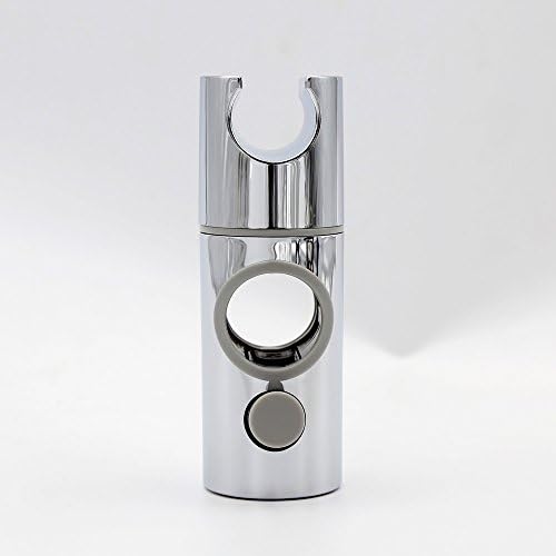 Kusun Universal Hand Shower Bracket 19MM Replacement Rail Head Slider Clamp Adjustable Shower Holder, ABS Chrome Plated HSH001-19