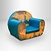Ready Steady Bed Childrens Toddlers Foam Armchair, Savannah - Elephants