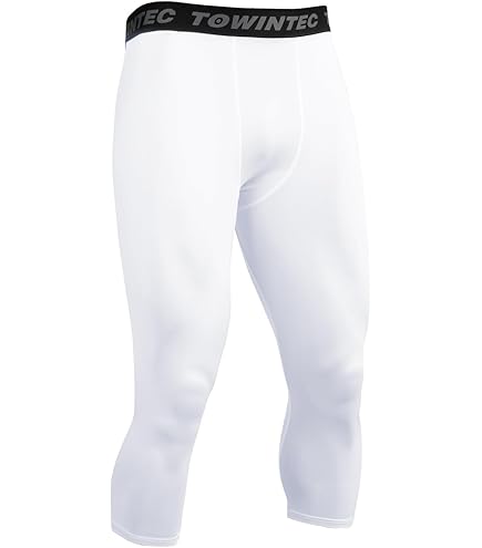 Pantaloni A Compressione 3/4 Con Ginocchiere - Leggings Sportivi Per Basket, Calcio E Allenamento - Traspiranti E Protettivi - Foto 6