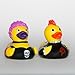Produktbild Badeente Punkerin + Punk im Set * Quietscheente