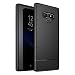 Produktbild Artistic9 FüR Samsung Note 9 Hülle Soft - Compatible Galaxy Note 9 Back Case Cover - Ultra-dünne Gestreifte Gemusterte Carbon Fibre TPU Rückenprotektor (Schwarz)