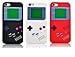Price comparison product image Newstore iPhone 6 Case,Nintendo Classic Gameboy Game boy Case Cover Soft Rubber Gel For New Apple iPhone 6 6G 4.7 inch Bundle Pack (x3) Black,White,Red