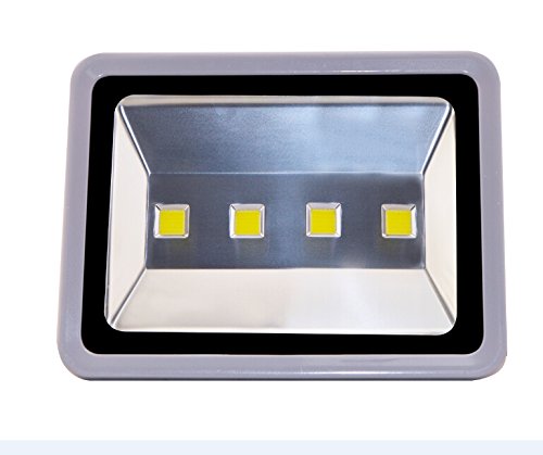 SLPRO® 200W Superhelle LED Fluter grau, ersetzt 500W Hochdrucknatriumlampe, wasserfest, Kaltweiß, 6000K, 120° Abstrahlwinkel, LED Flutlicht, LED Außenleuchten, LED Flutlichtstrahler, LED Strahler Scheinwerfer für Werbetafeln, Schaufenster, Gärten, Terrasse, Hof, RasenSportplatz Fußballplatz Firmenschild usw. - 7